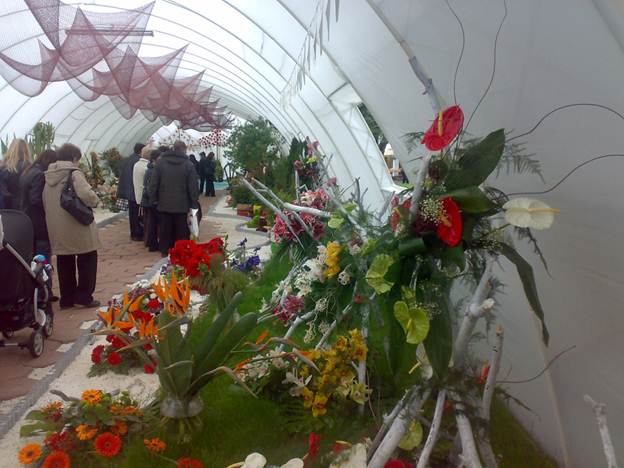 The Flora Exhibition-pavillions