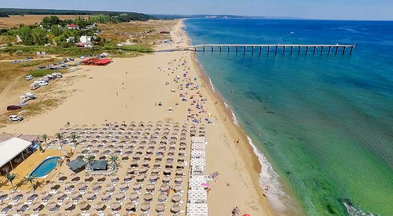 Shkorpilovtsi beach Bulgaria