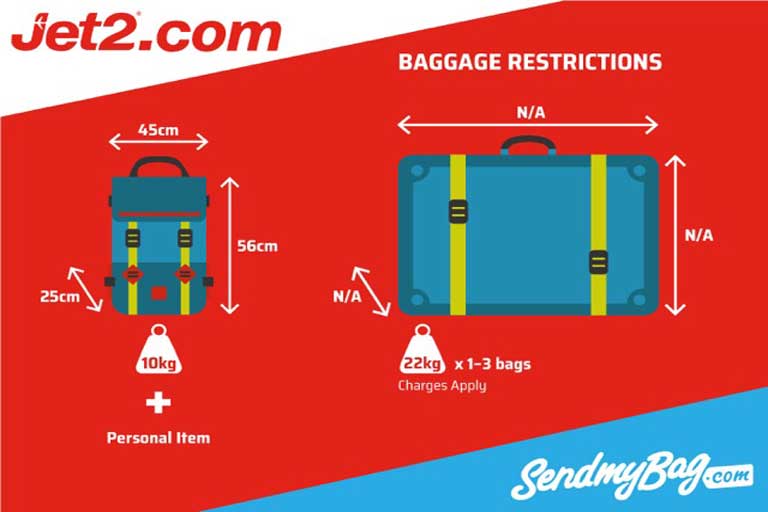 Luggage allowance Jet2.com