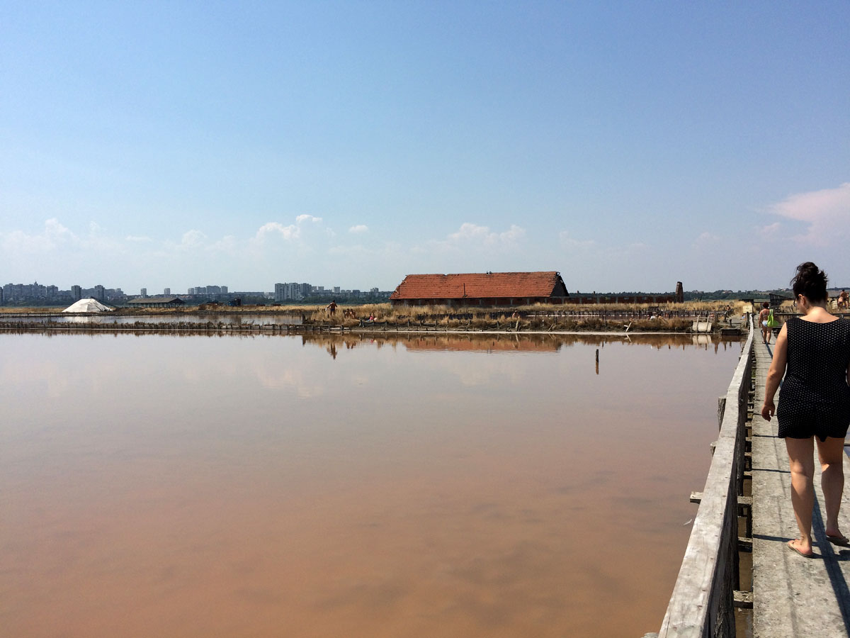 Burgas salt lye pools