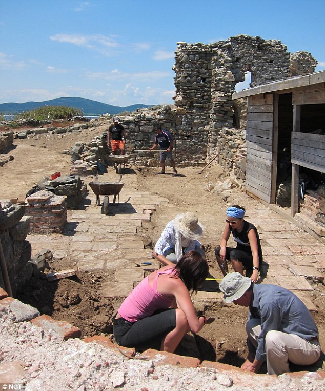 The archeological recearches on St. Ivan Island, near Sozopol