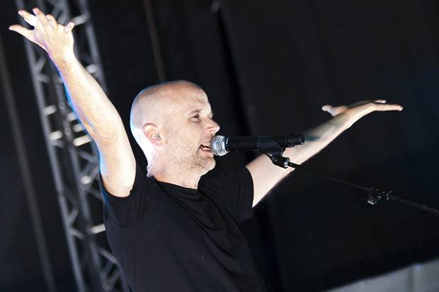 Moby on stage