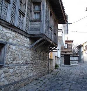 The old houses of Nessebar